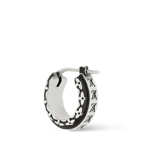 LV Drift Single Hoop Earring S00 in Men's Fashion Jewelry Earrings collections by Louis Vuitton (Product zoom)