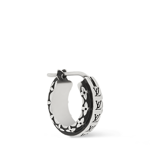 LV Drift Single Hoop Earring S00 in Men's Fashion Jewelry Earrings collections by Louis Vuitton (Product zoom)