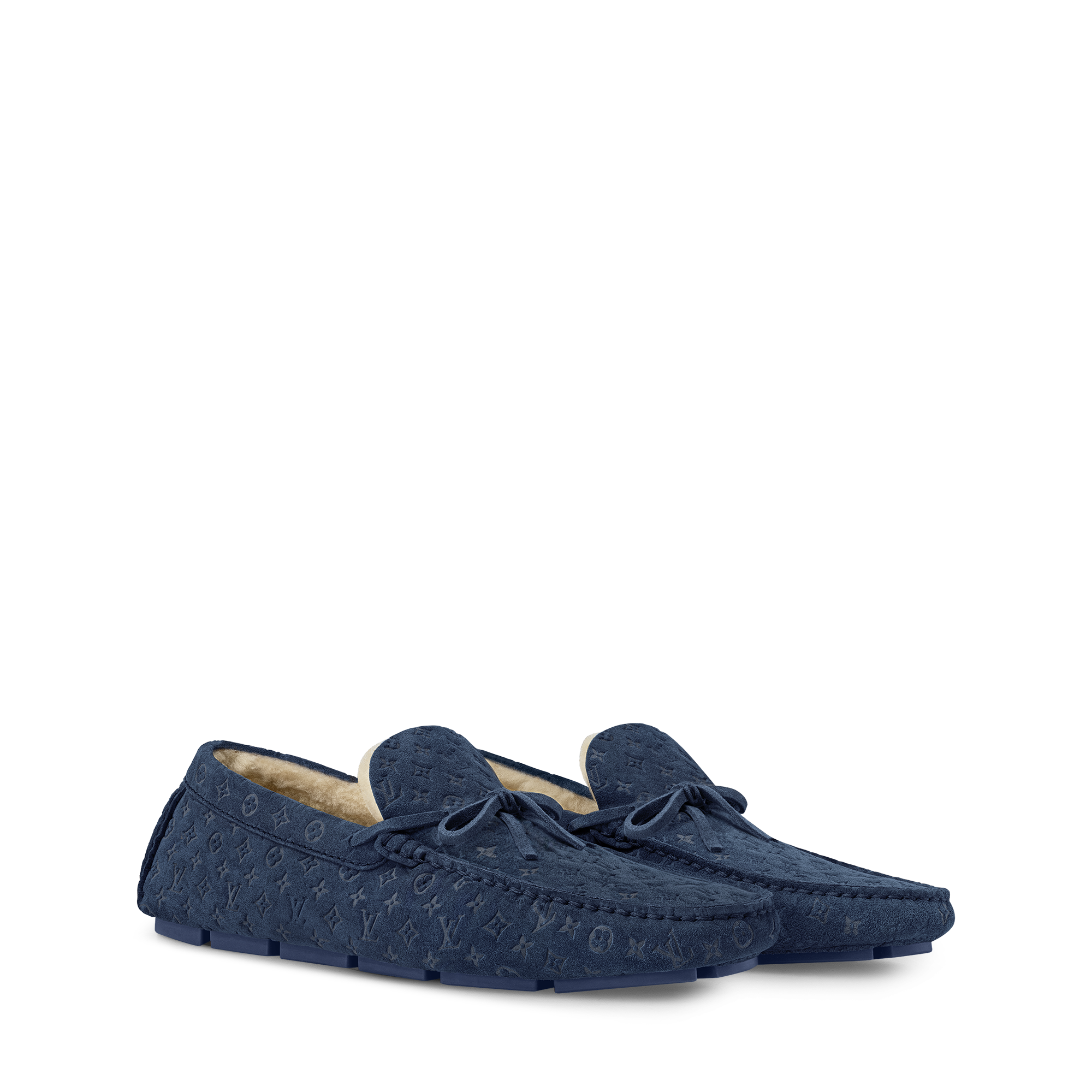 LV Driver Moccasin Shearling  in New