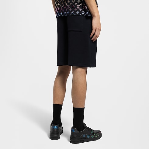 LV Embellished Jersey Shorts in New's For Men Spring 2025 Collection collections by Louis Vuitton (Product zoom)