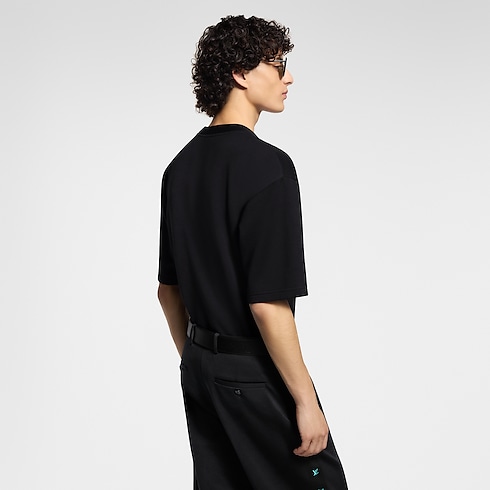 LV Embellished Jersey T-Shirt in Men's Ready-to-Wear T-Shirts and Polos collections by Louis Vuitton (Product zoom)