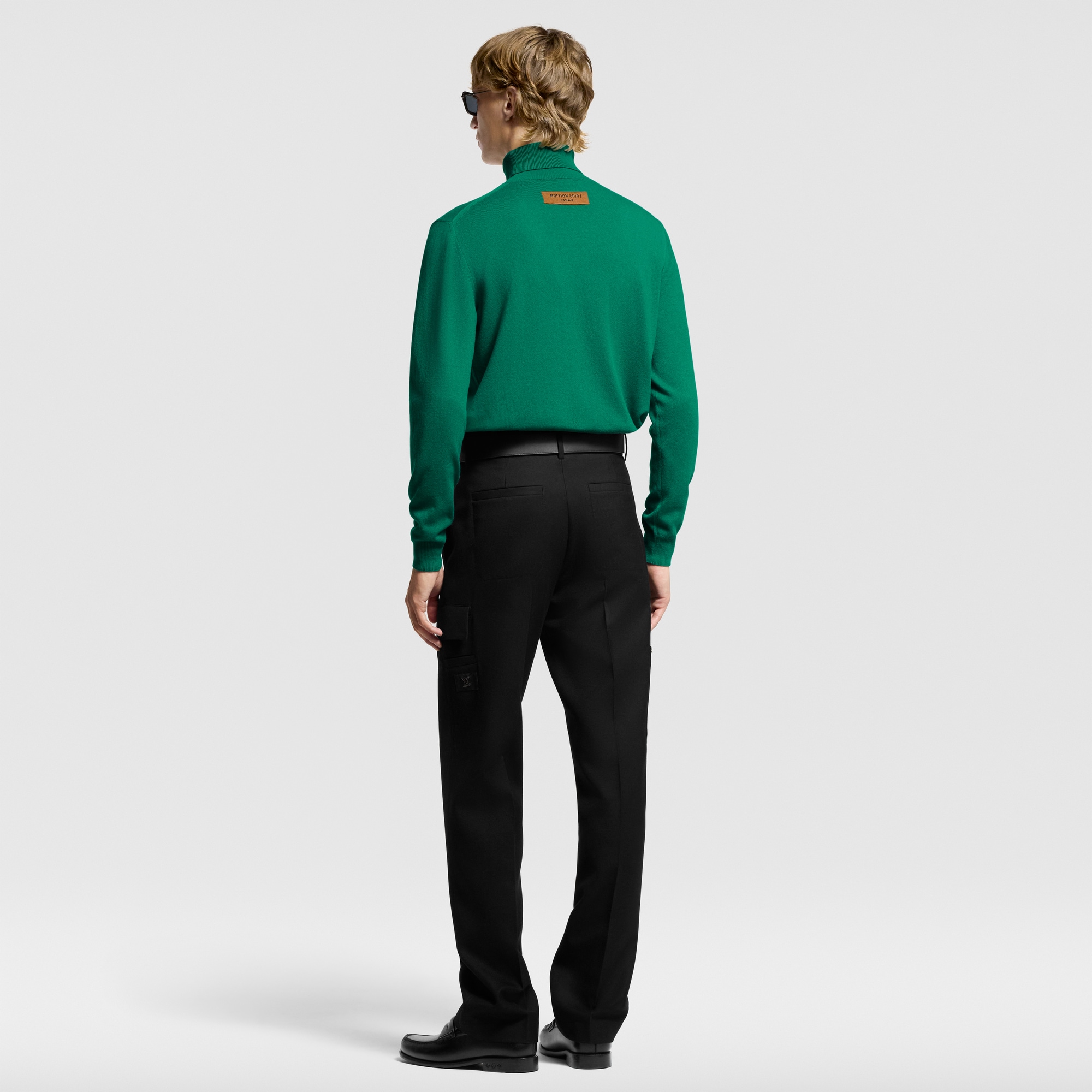 LV Embossed Cashmere Turtle Neck  in New