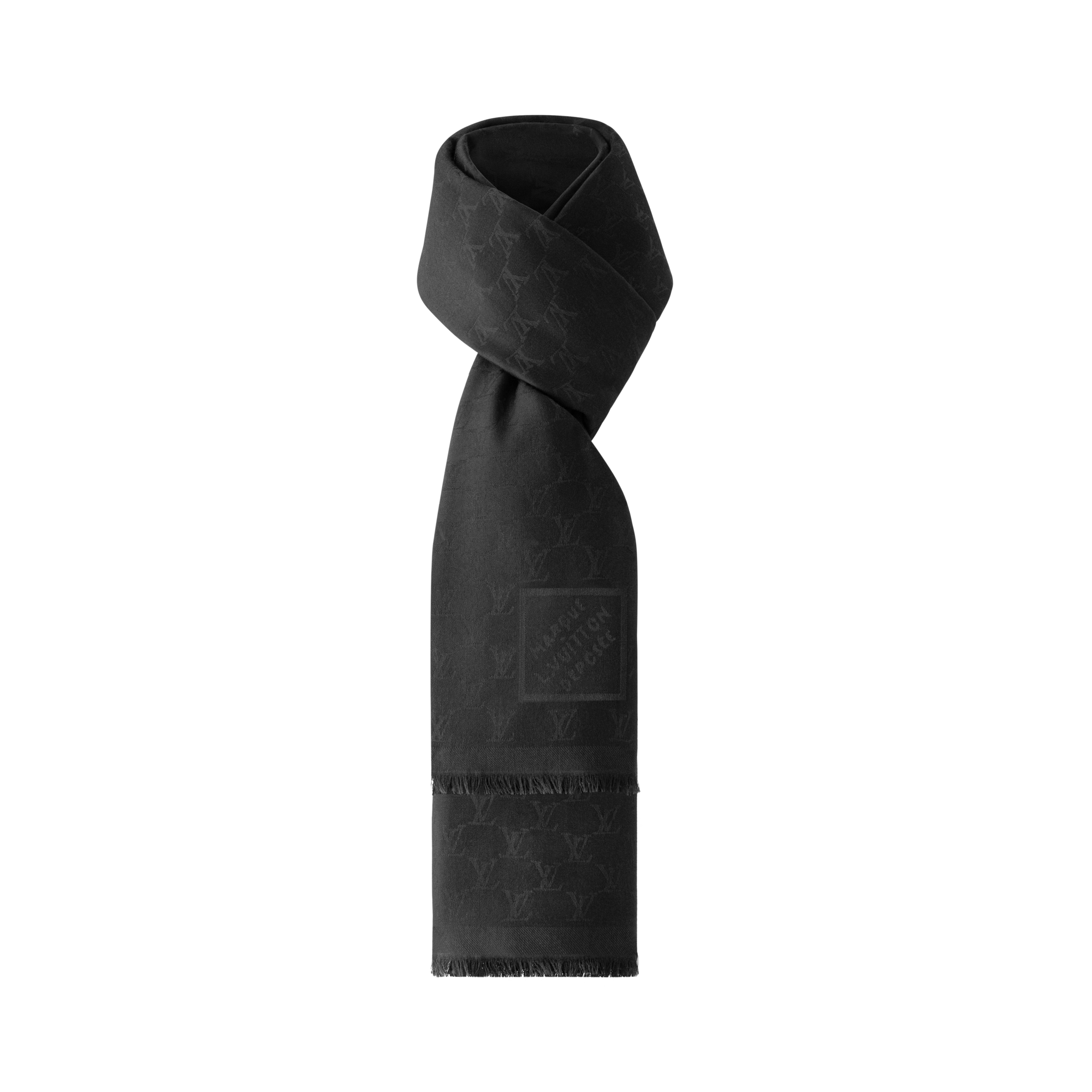 LV Fishnet Stole S00 in Men