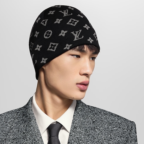 LV Fit Monogram Beanie S00 in Men's Accessories Hats, Beanies and Gloves collections by Louis Vuitton (Product zoom)