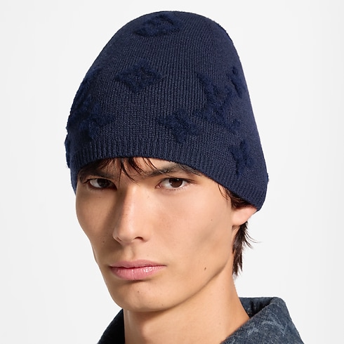 LV Fit Monogram Snow Beanie S00 in Men's Accessories Hats, Beanies and Gloves collections by Louis Vuitton (Product zoom)