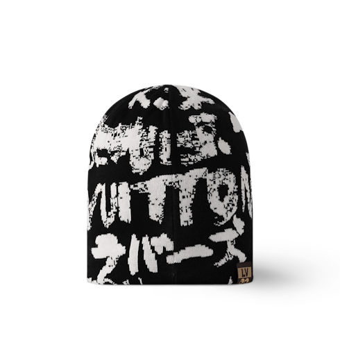 LV Fit Scribble Beanie S00 in Men's Accessories Hats, Beanies and Gloves collections by Louis Vuitton (Product zoom)