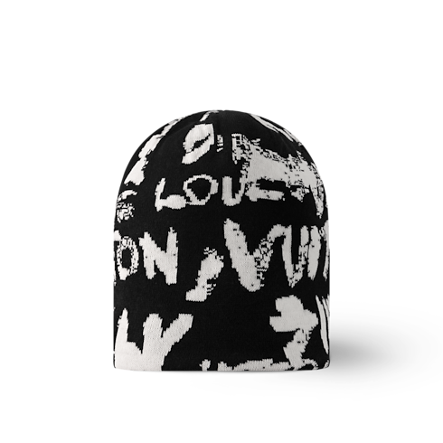LV Fit Scribble Beanie S00 in Men's Accessories Hats, Beanies and Gloves collections by Louis Vuitton (Product zoom)