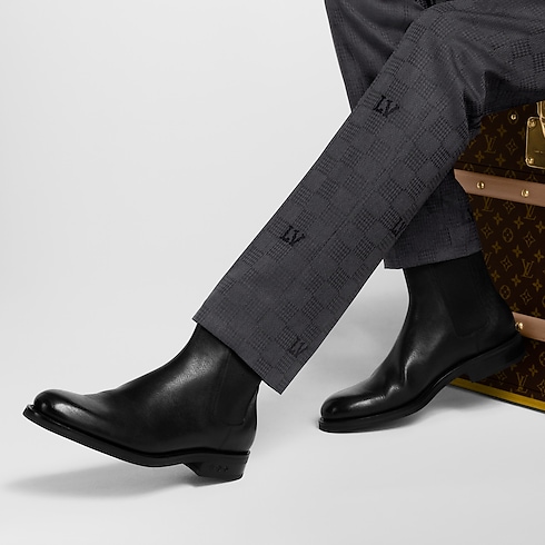 LV Flex Chelsea Boot in Men's Shoes Boots collections by Louis Vuitton (Product zoom)