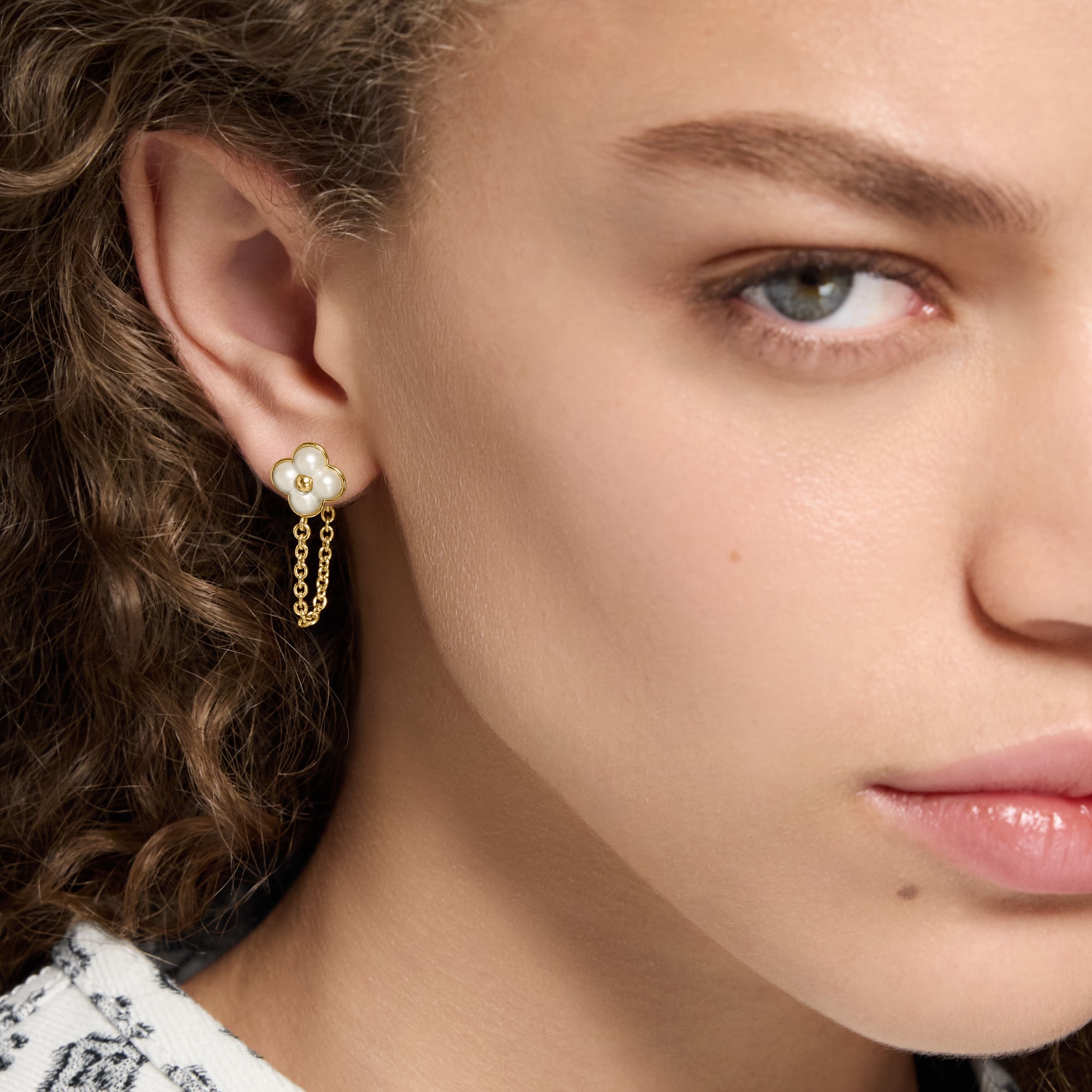 LV Floragram Earrings S00 in Women