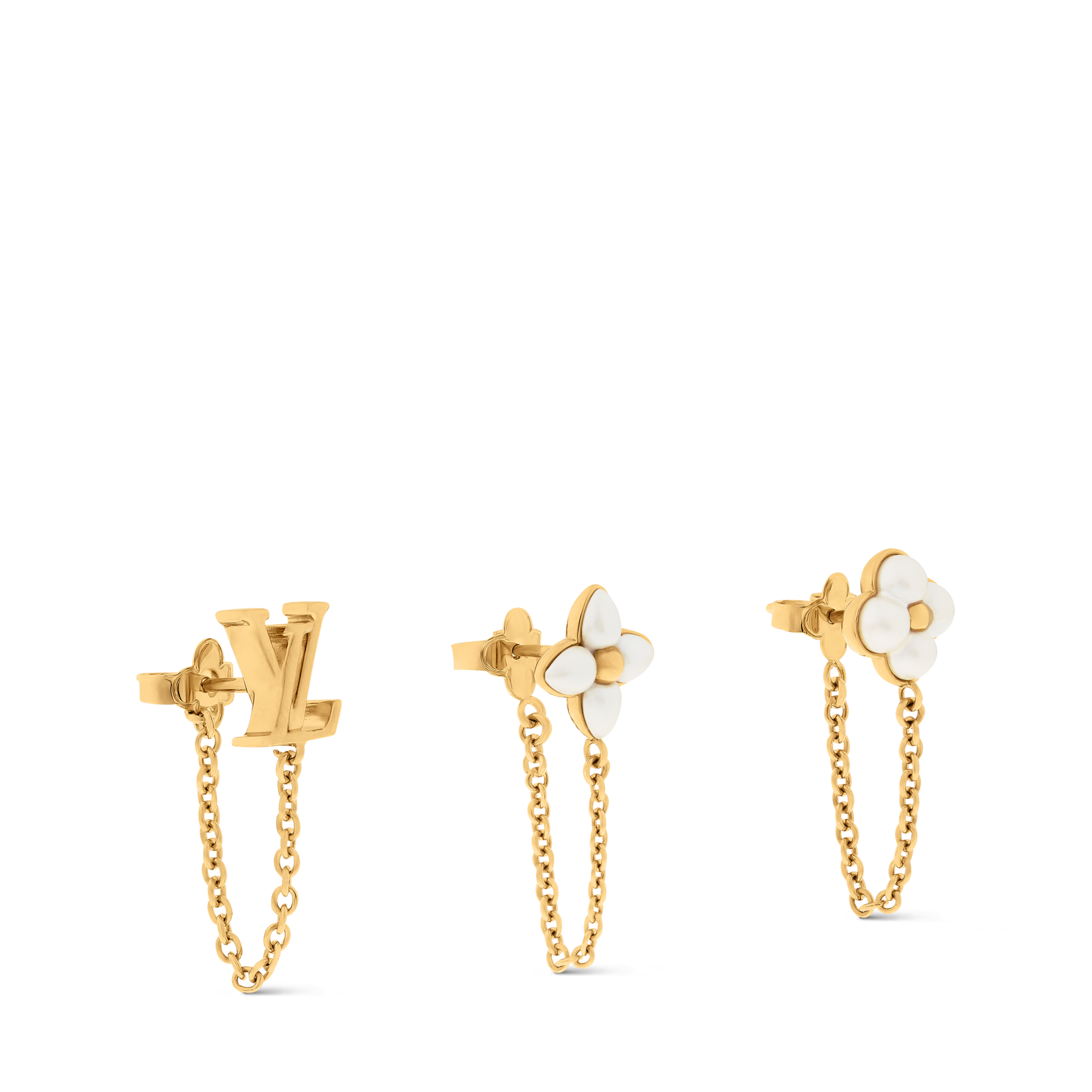 LV Floragram Earrings S00 in Women