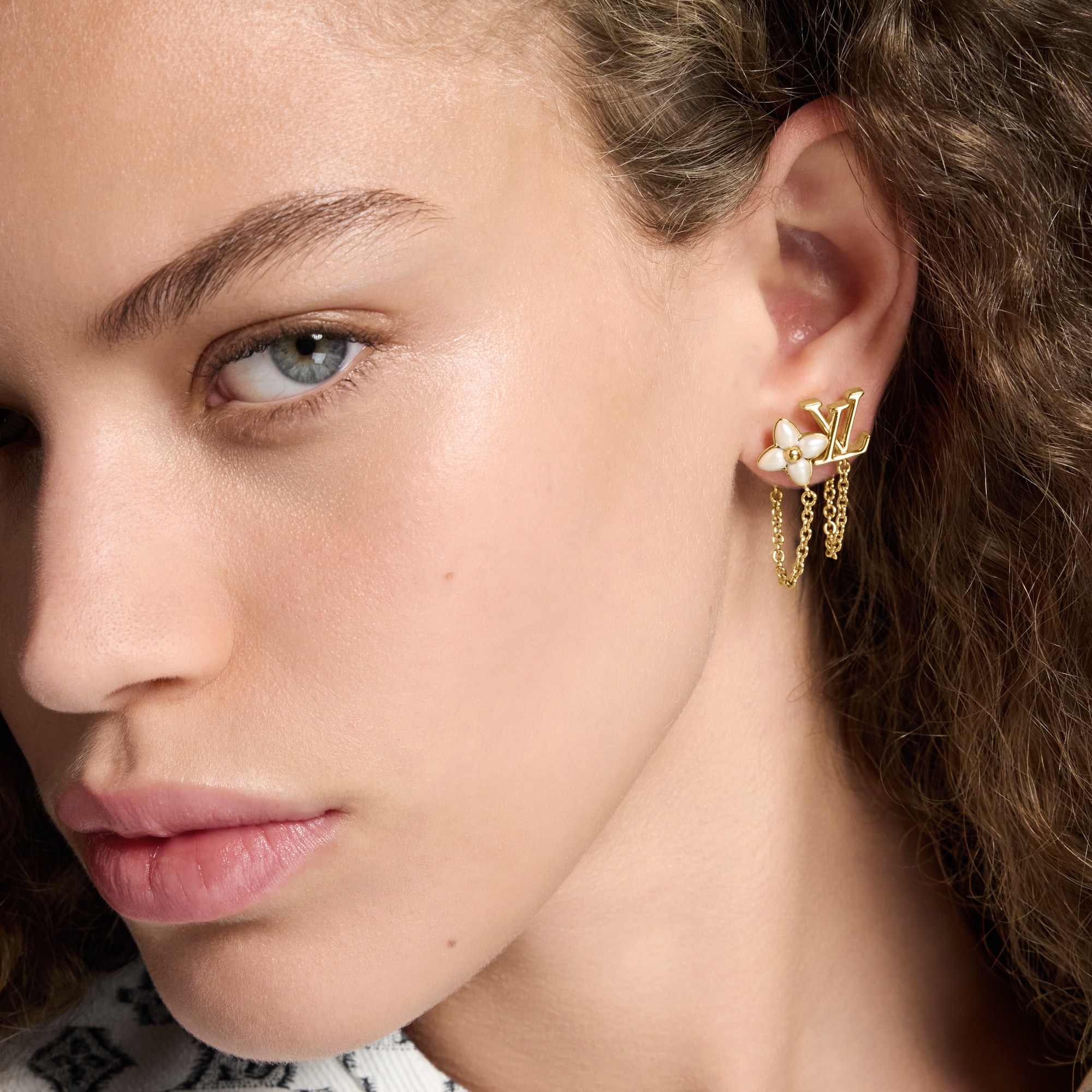 LV Floragram Earrings S00 in Women