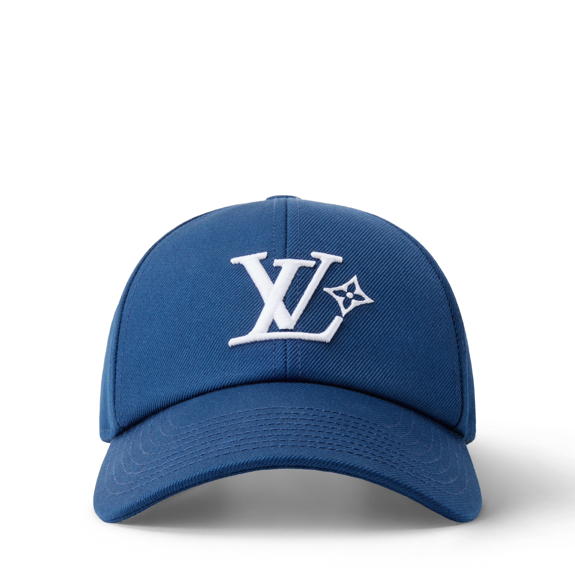 Louis Vuitton Denim and Leather Flower Cap LV Flower Washed Cap S00 - Men - Accessories | LOUIS VUITTON ® main image 2