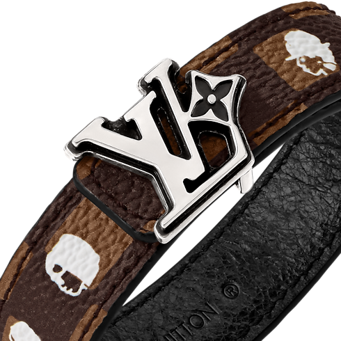 LV Flower Damier Phriendship Reversible Bracelet in Men's Fashion Jewelry Bracelets collections by Louis Vuitton (Product zoom)