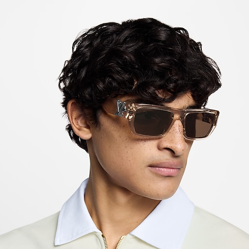 LV Flower Low Square Sunglasses S00 in Men's Accessories Sunglasses collections by Louis Vuitton (Product zoom)