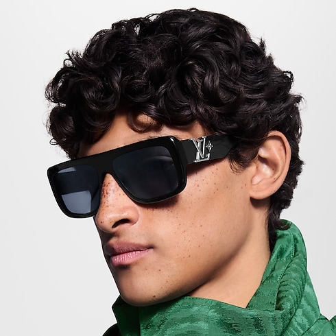 LV Flower Square Sunglasses S00 in Men's Accessories Sunglasses collections by Louis Vuitton (Product zoom)