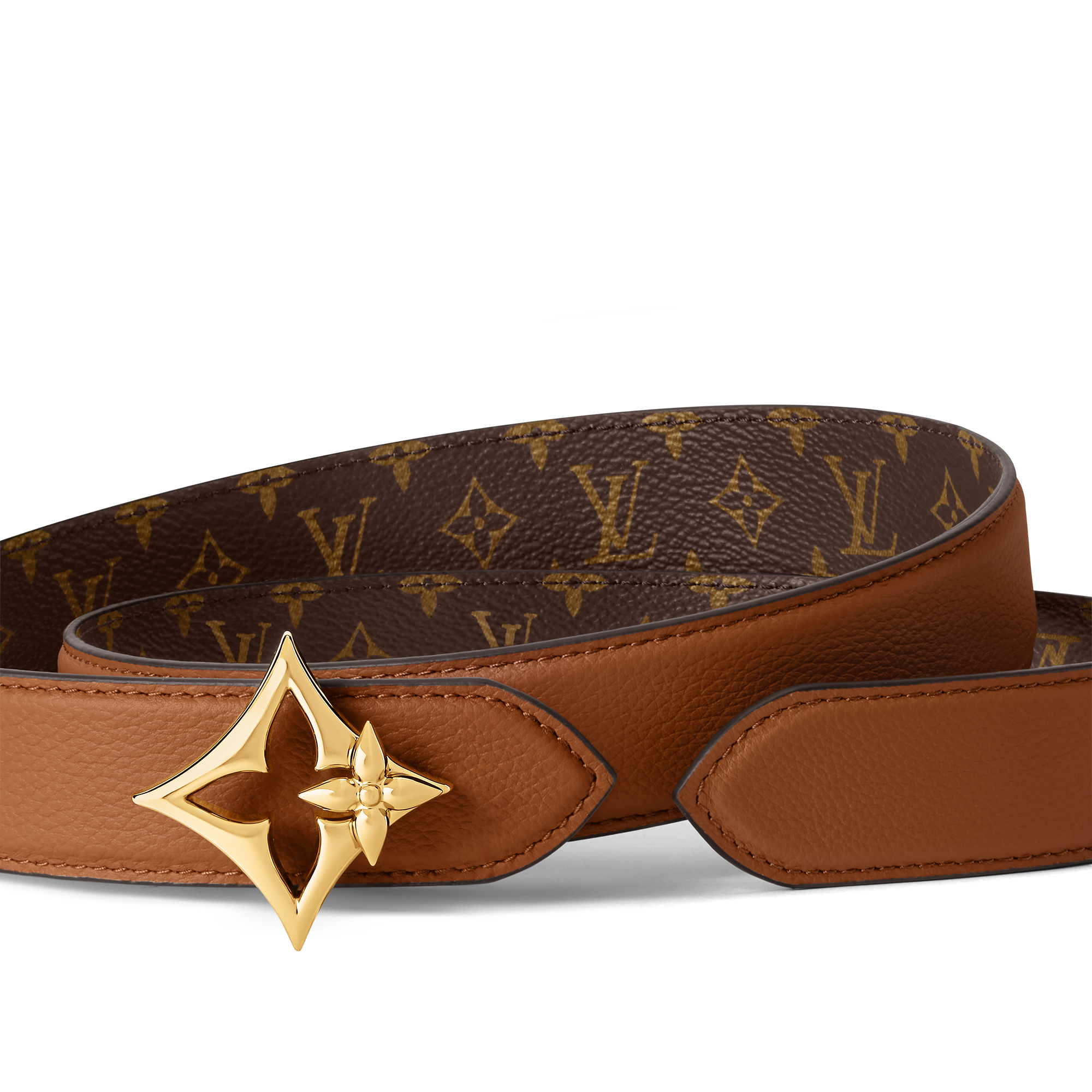LV Flowergram 30mm Reversible Belt  in Women