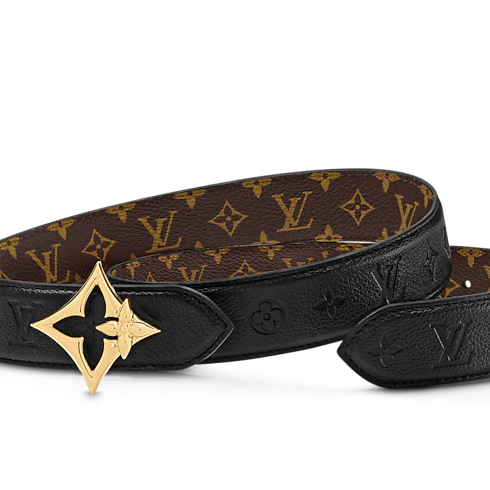 LV Flowergram 30mm Reversible Belt Monogram Canvas in Women's Accessories Belts collections by Louis Vuitton (Product zoom)