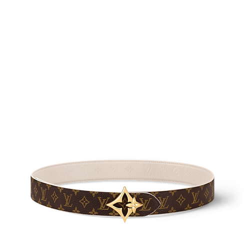 LV Flowergram 30mm Reversible Belt Monogram Canvas in Women's Accessories Belts collections by Louis Vuitton (Product zoom)