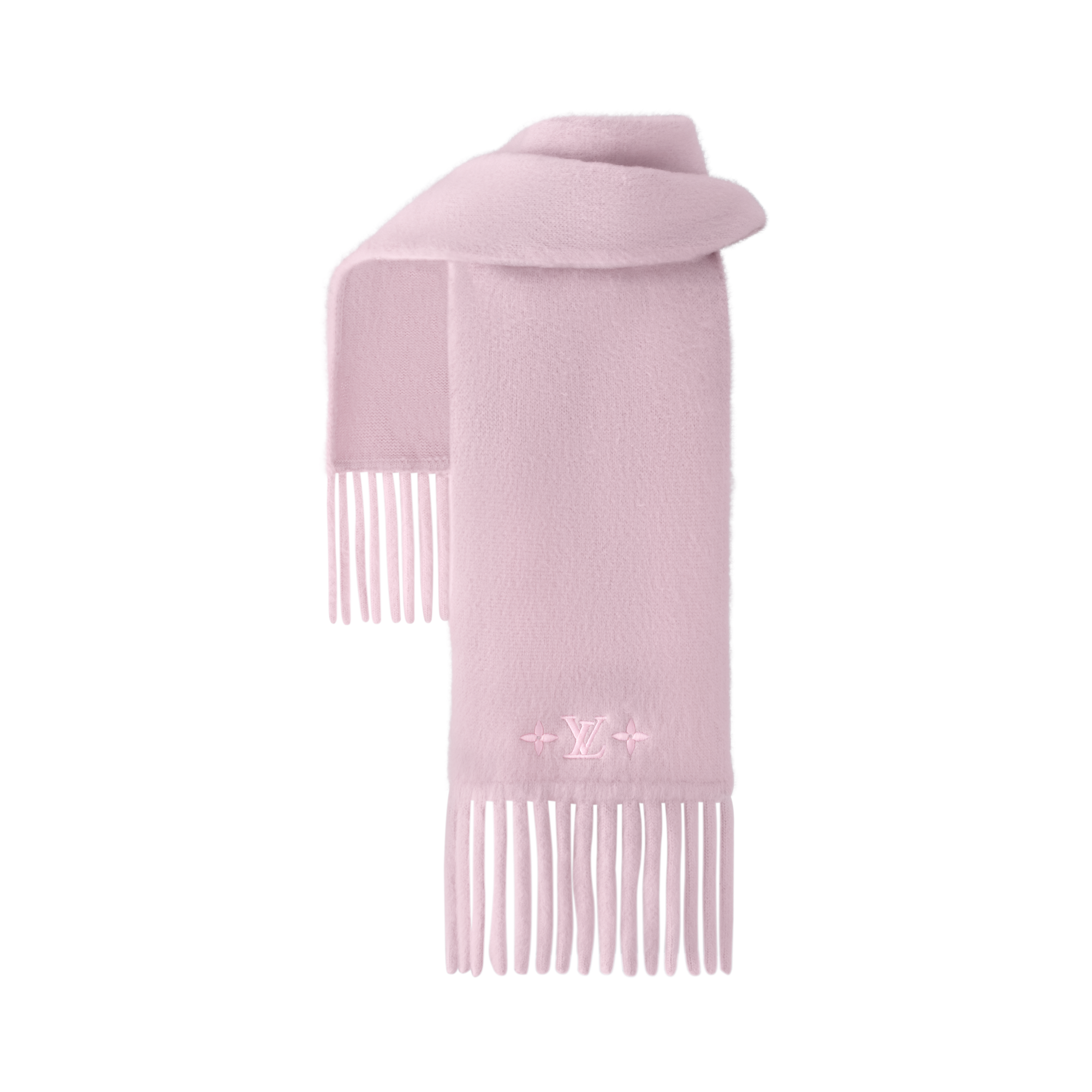 LV Fluffy Scarf S00 in Women