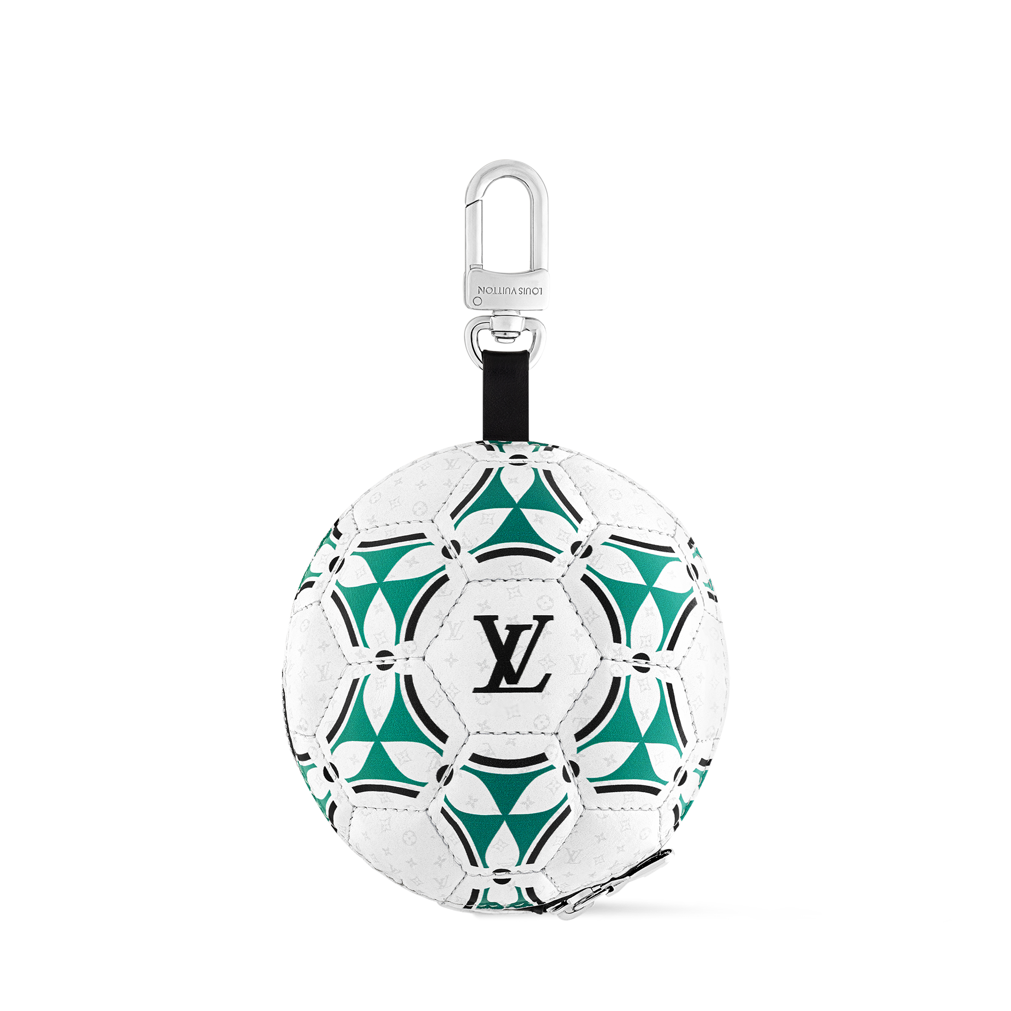 LV Football Pouch Bag Charm S00 in Men