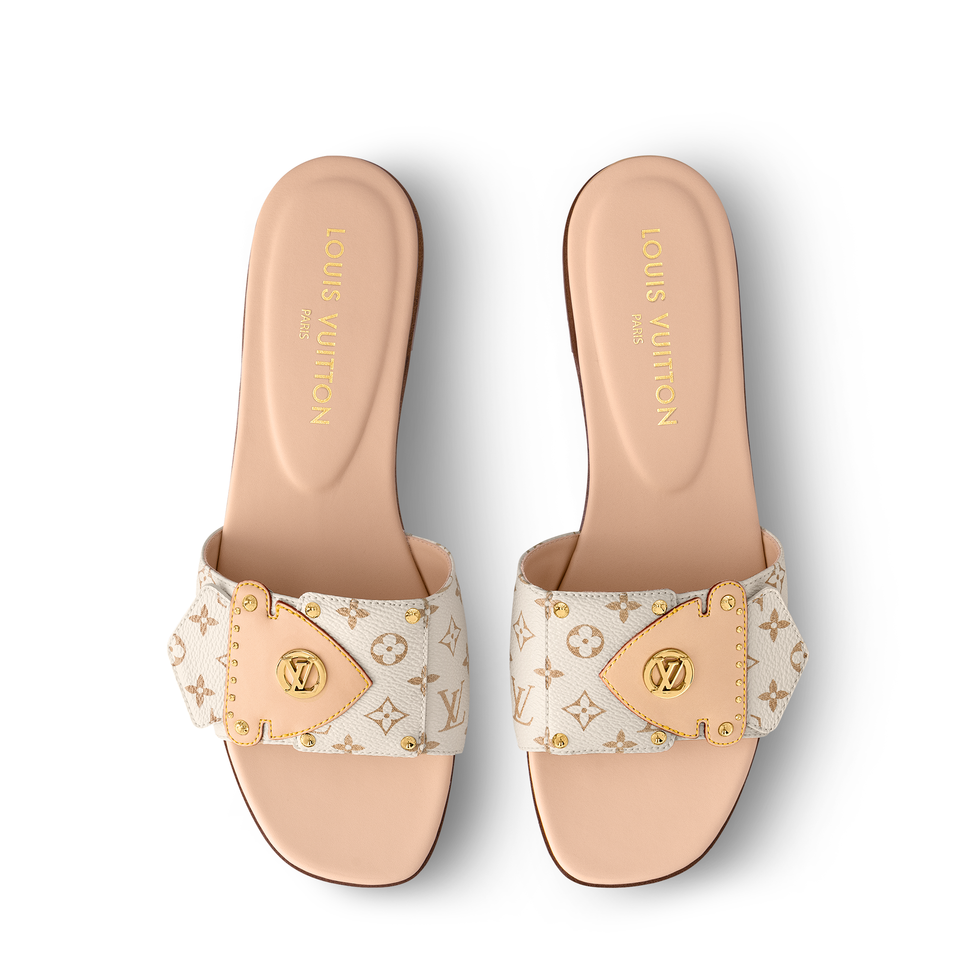 LV Frame Flat Mule  in Women