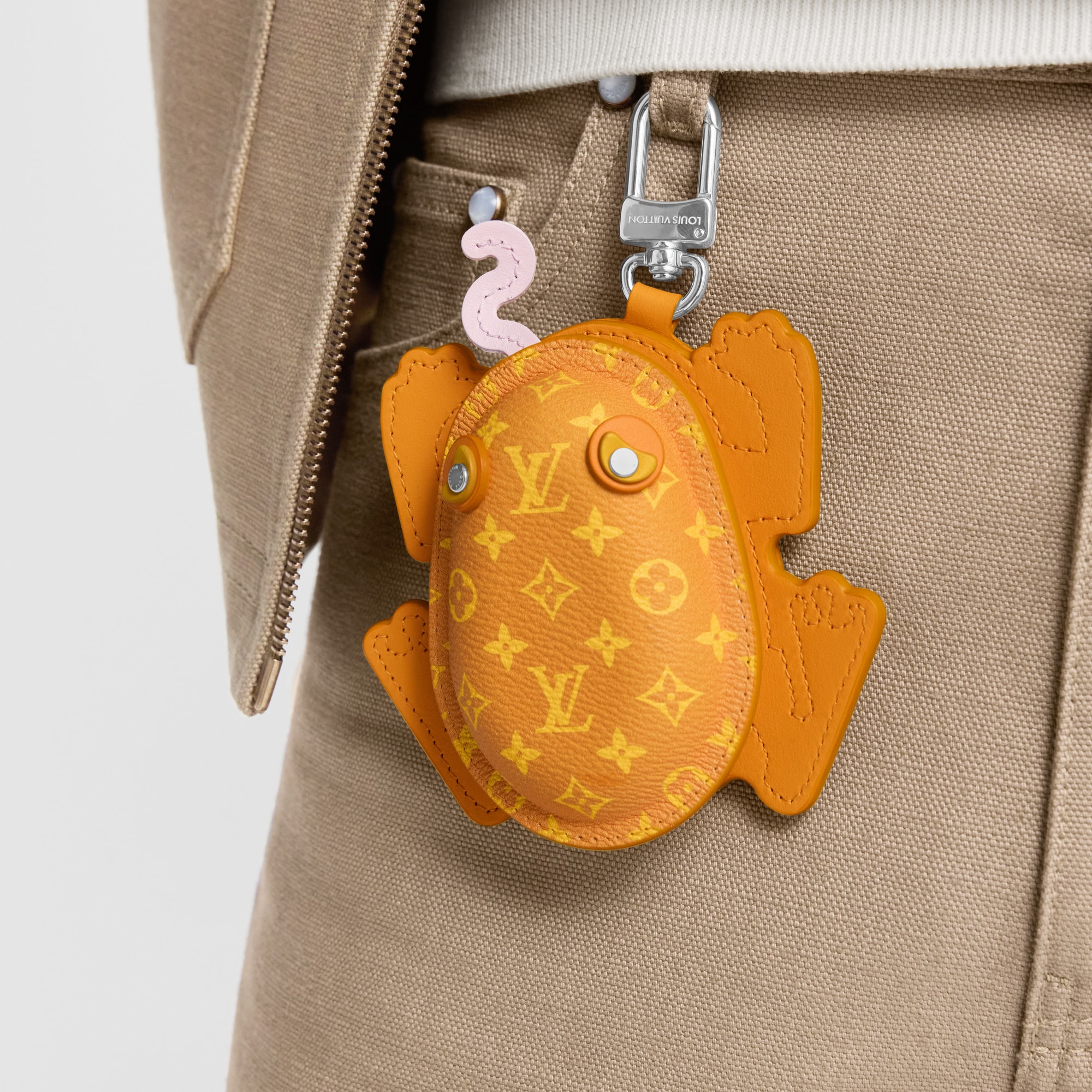 LV Frog Bag Charm S00 in Men