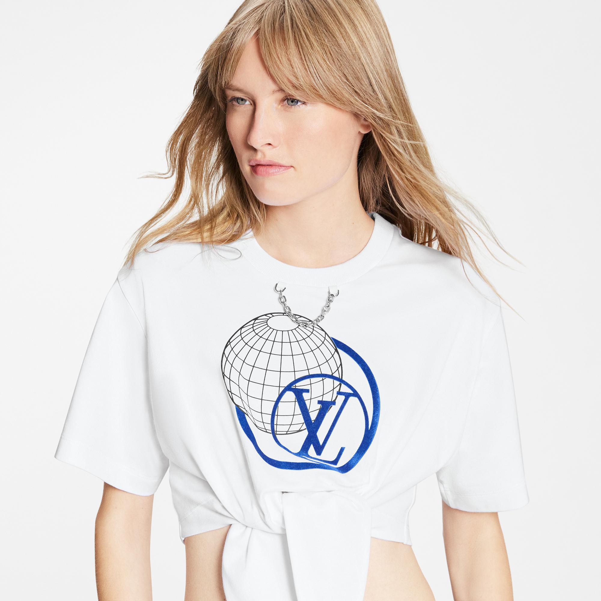 LV Globe Self Tie T-Shirt - Ready-to 