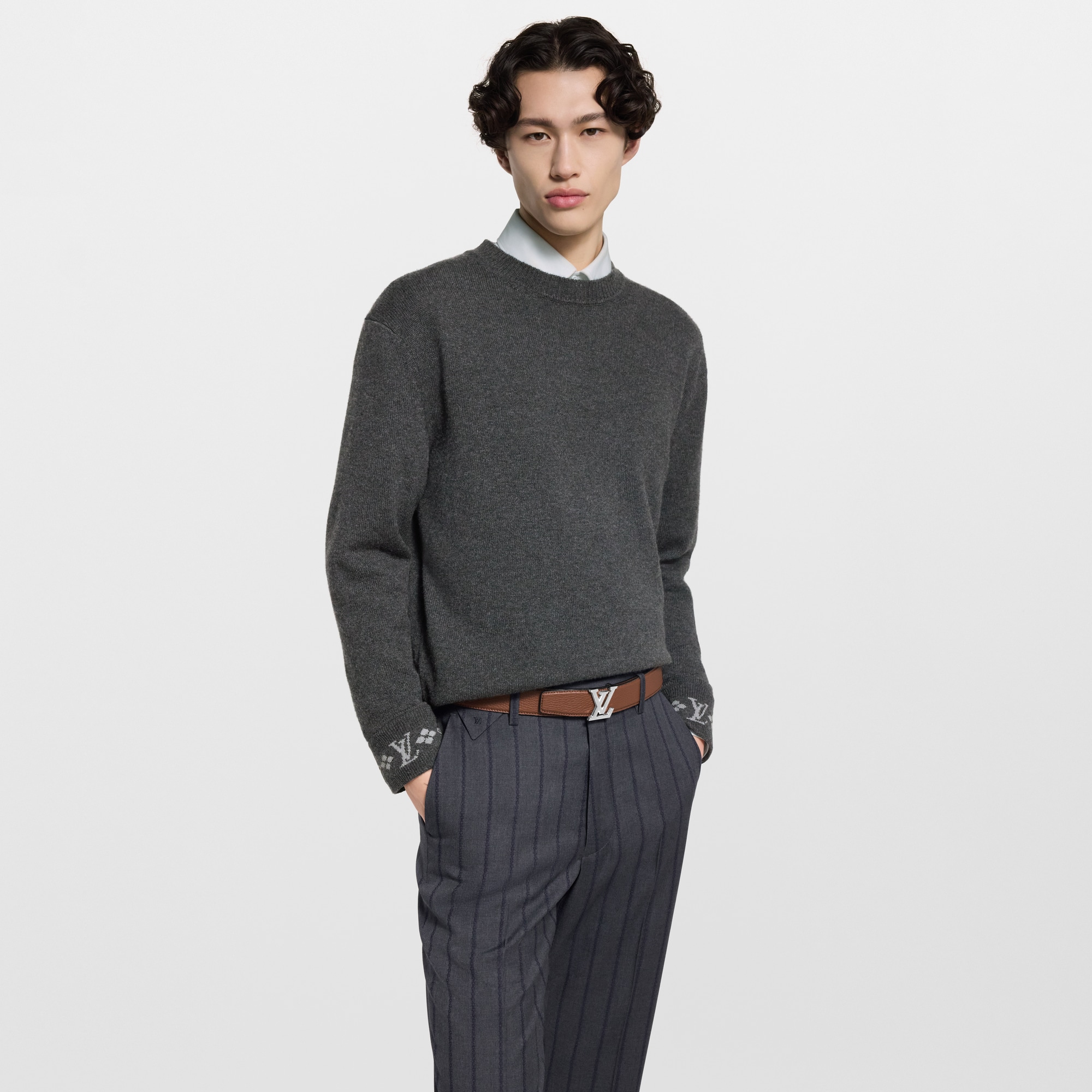 LV Heritage 35mm Reversible Belt  in Men