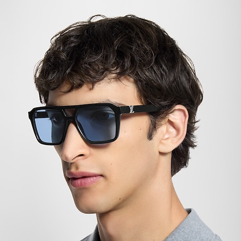 LV Hit Large Square Sunglasses S00 in Men's Accessories Sunglasses collections by Louis Vuitton (Product zoom)