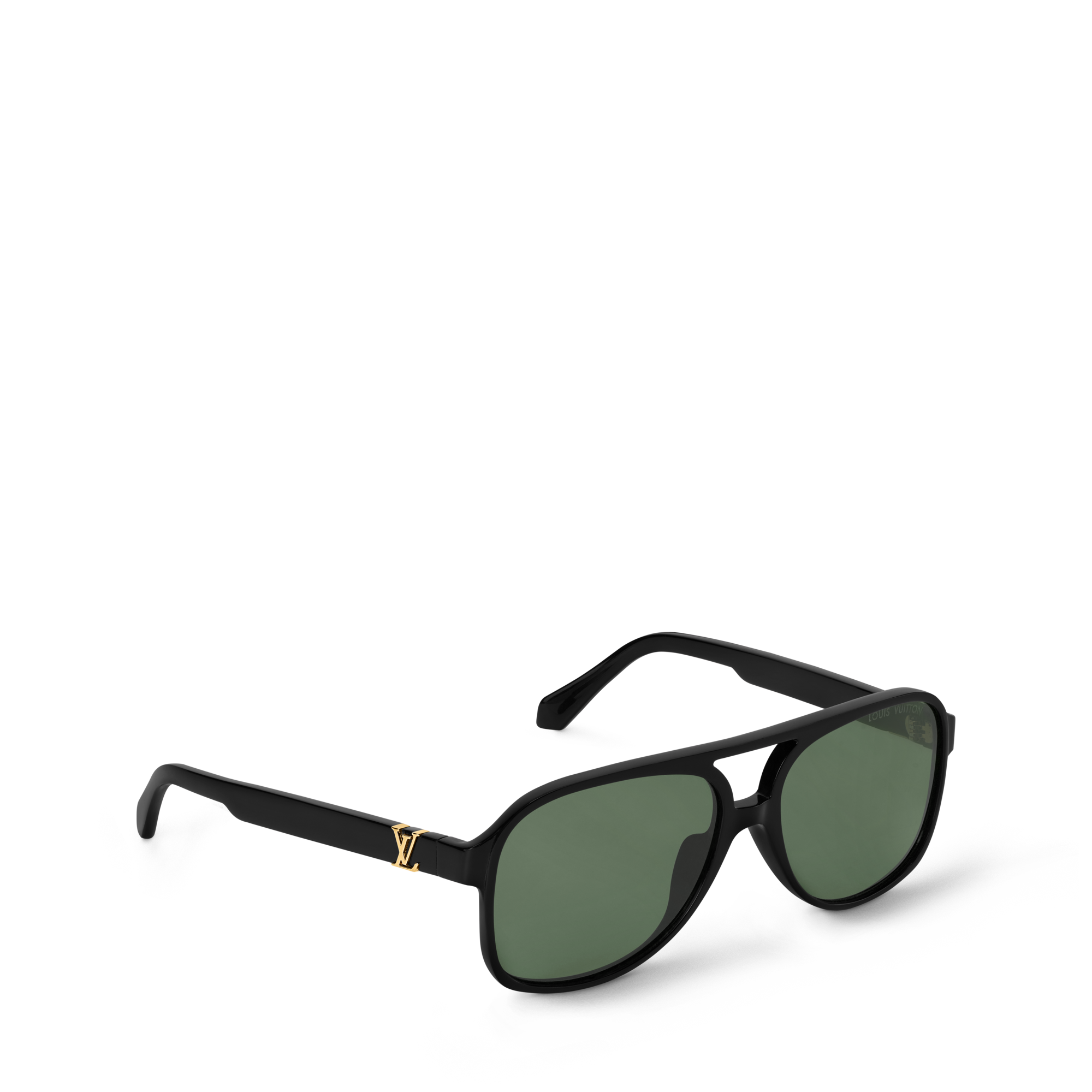 Louis Vuitton Black Sunglasses Timeless Elegance LV Match Sunglasses S00 - Men - Accessories | LOUIS VUITTON ® main image 4