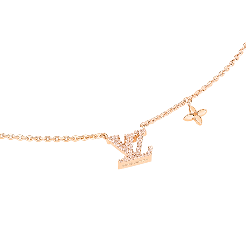 LV Iconic Blush Necklace S00 in Women's Fashion Jewellery Necklaces and Pendants collections by Louis Vuitton (Product zoom)