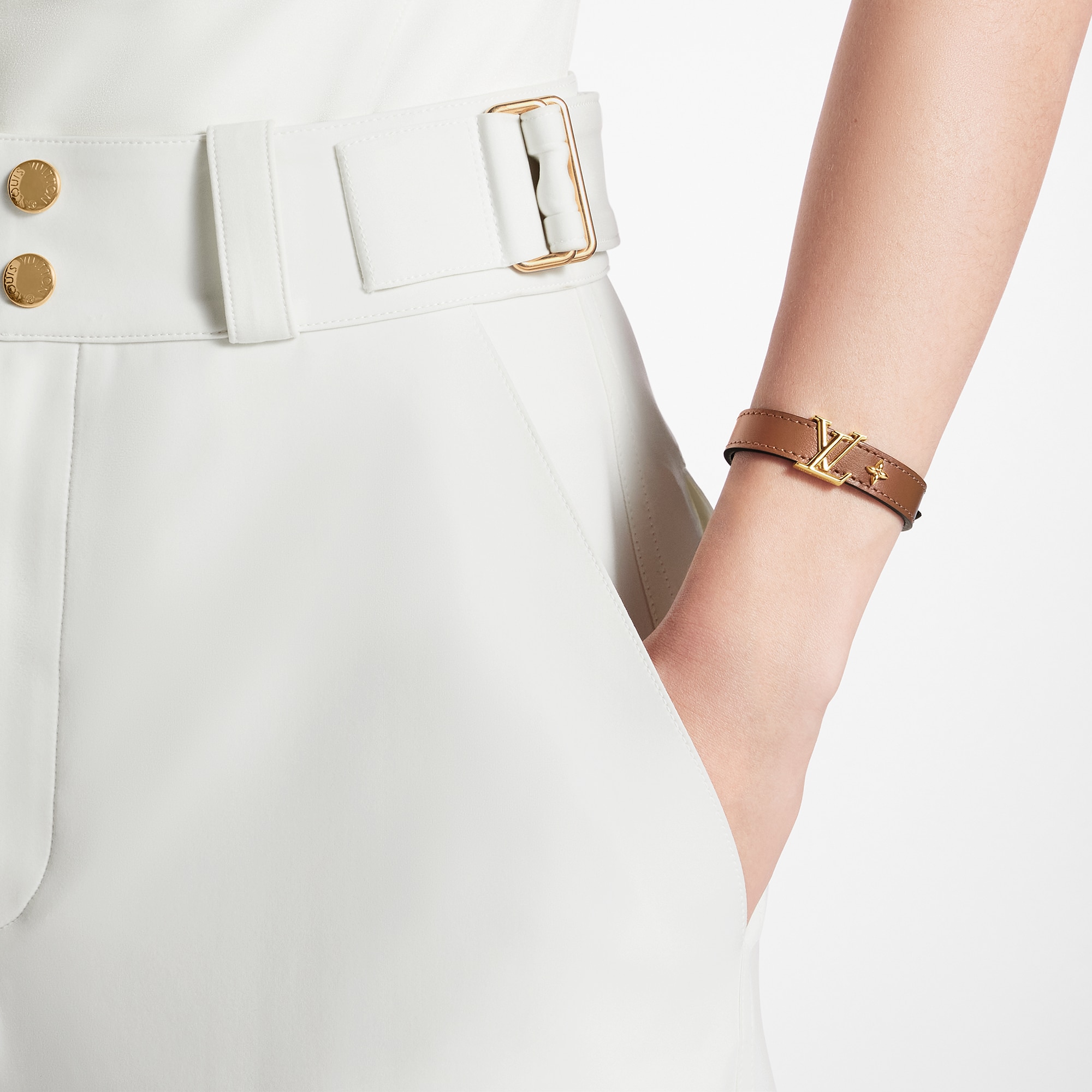 LV Iconic Bracelet Other Leathers in Women