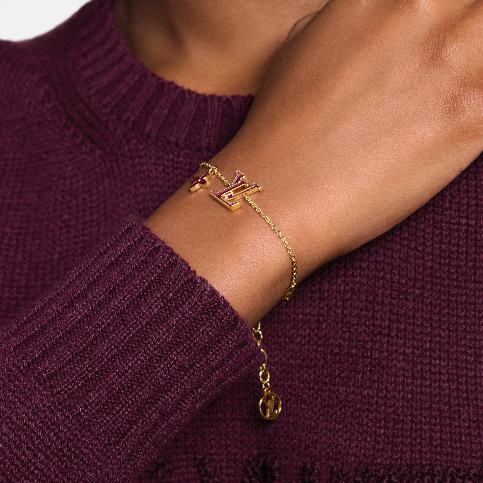 LV Iconic Enamel Bracelet S00 in Women