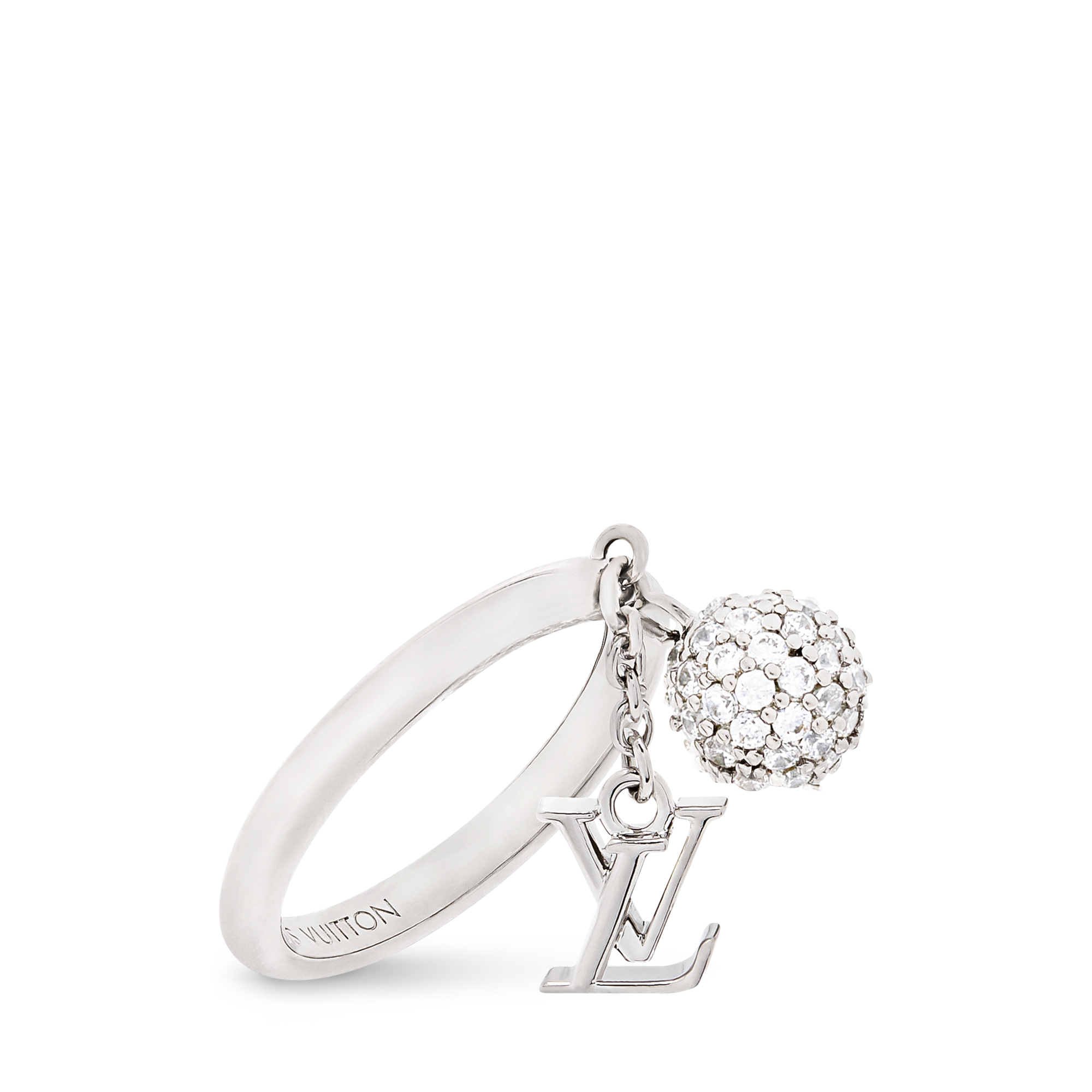 LV Iconic Louisa Strass Ring S00 - Fashion Jewellery | LOUIS VUITTON