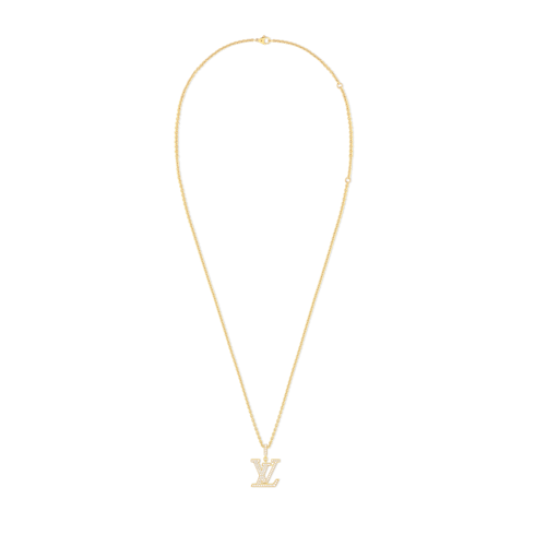 LV Idylle Blossom Pendant, Yellow Gold And Diamonds in Jewellery's Categories Necklaces and Pendants collections by Louis Vuitton (Product zoom)
