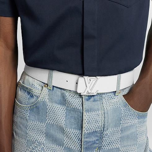 LV Initiales 40mm Reversible Belt Taigarama in Men's Accessories Belts collections by Louis Vuitton (Product zoom)