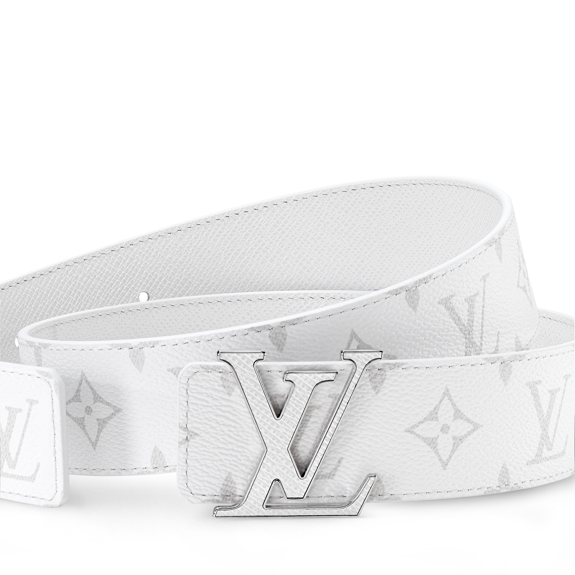 LV Initiales 40mm Reversible Belt Taigarama in Men
