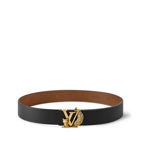 LV Initiales Fox 40mm Reversible Belt in Men's Accessories Belts collections by Louis Vuitton (Product zoom)