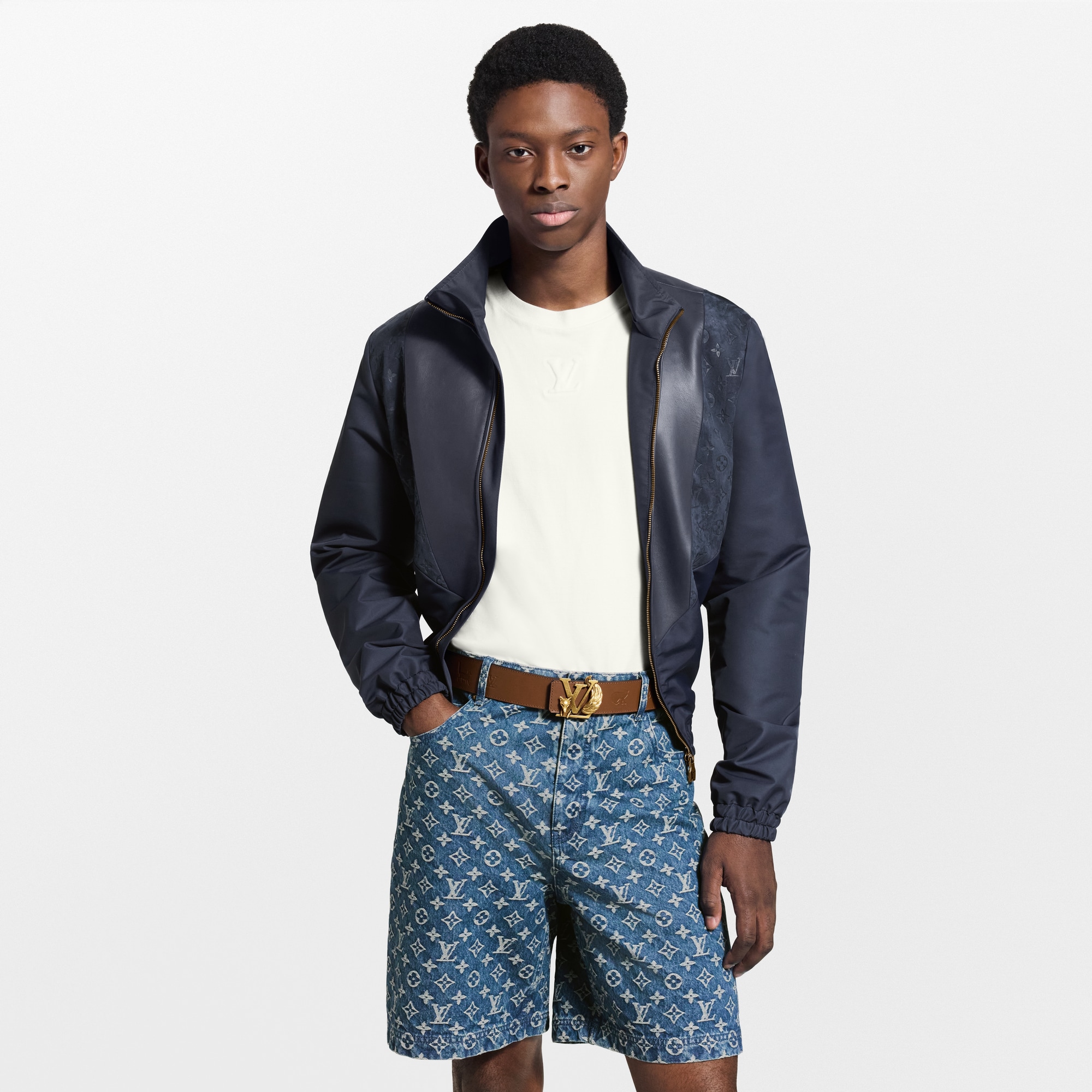 LV Initiales Fox 40mm Reversible Belt  in Men