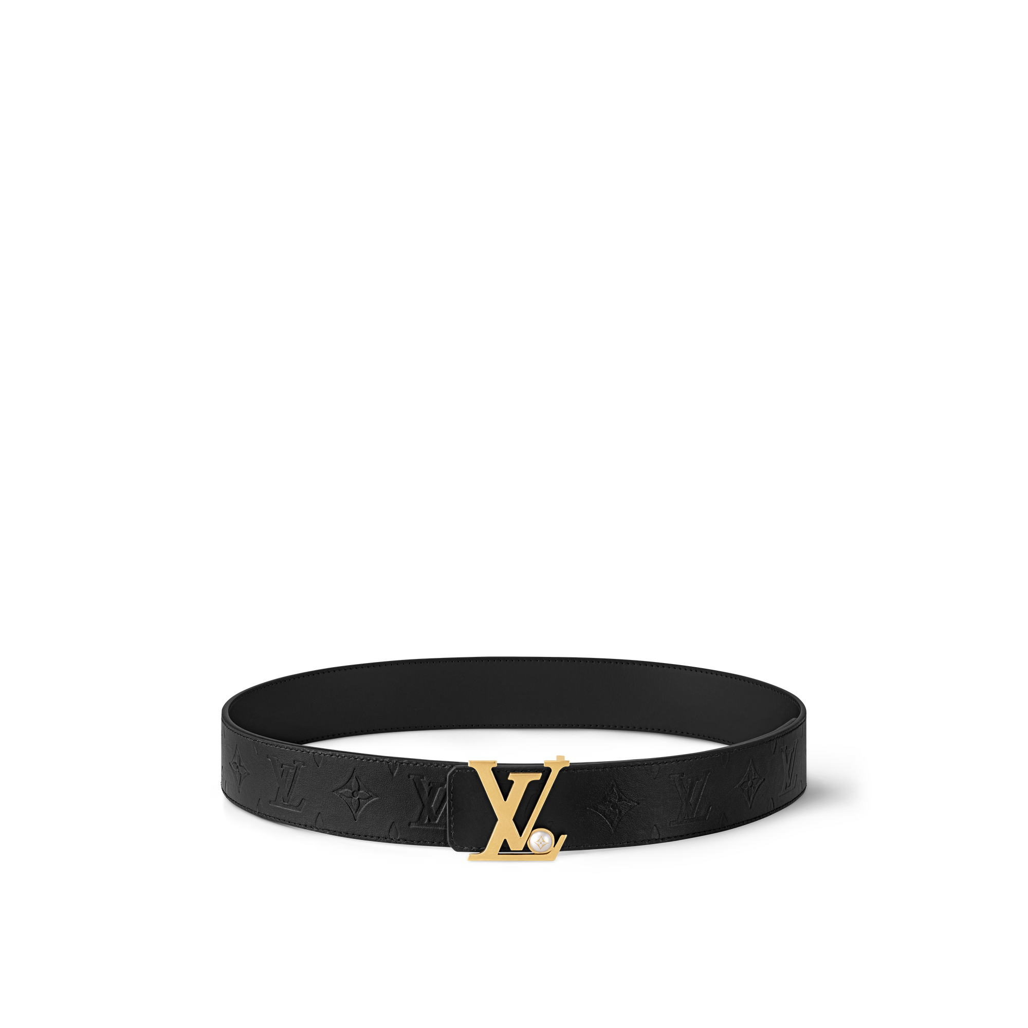 LV Initiales Pearls 40mm Reversible Belt  in Men