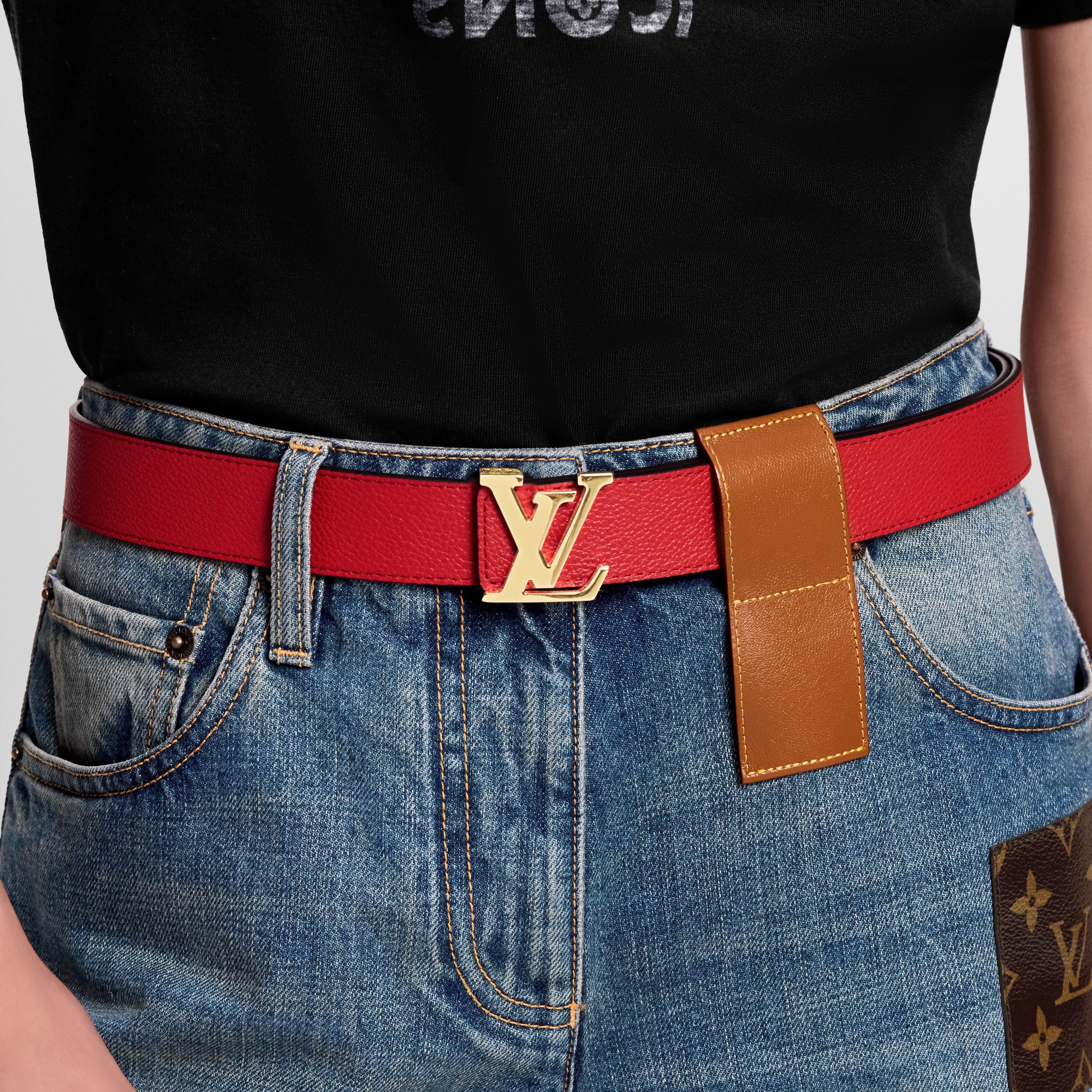 LV Initials 30MM Reversible Belt Monogram Canvas in Women