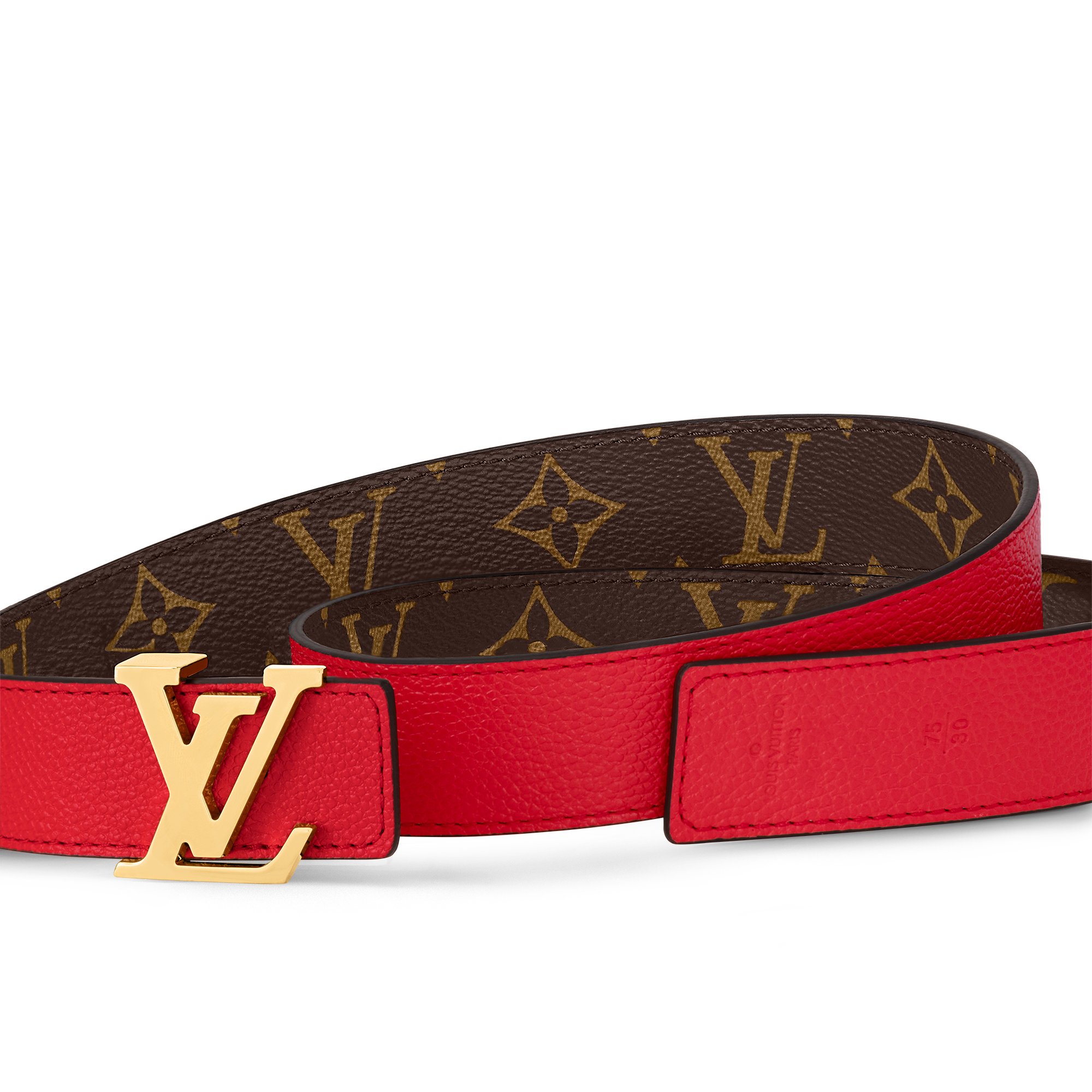 LV Initials 30MM Reversible Belt Monogram Canvas in Women