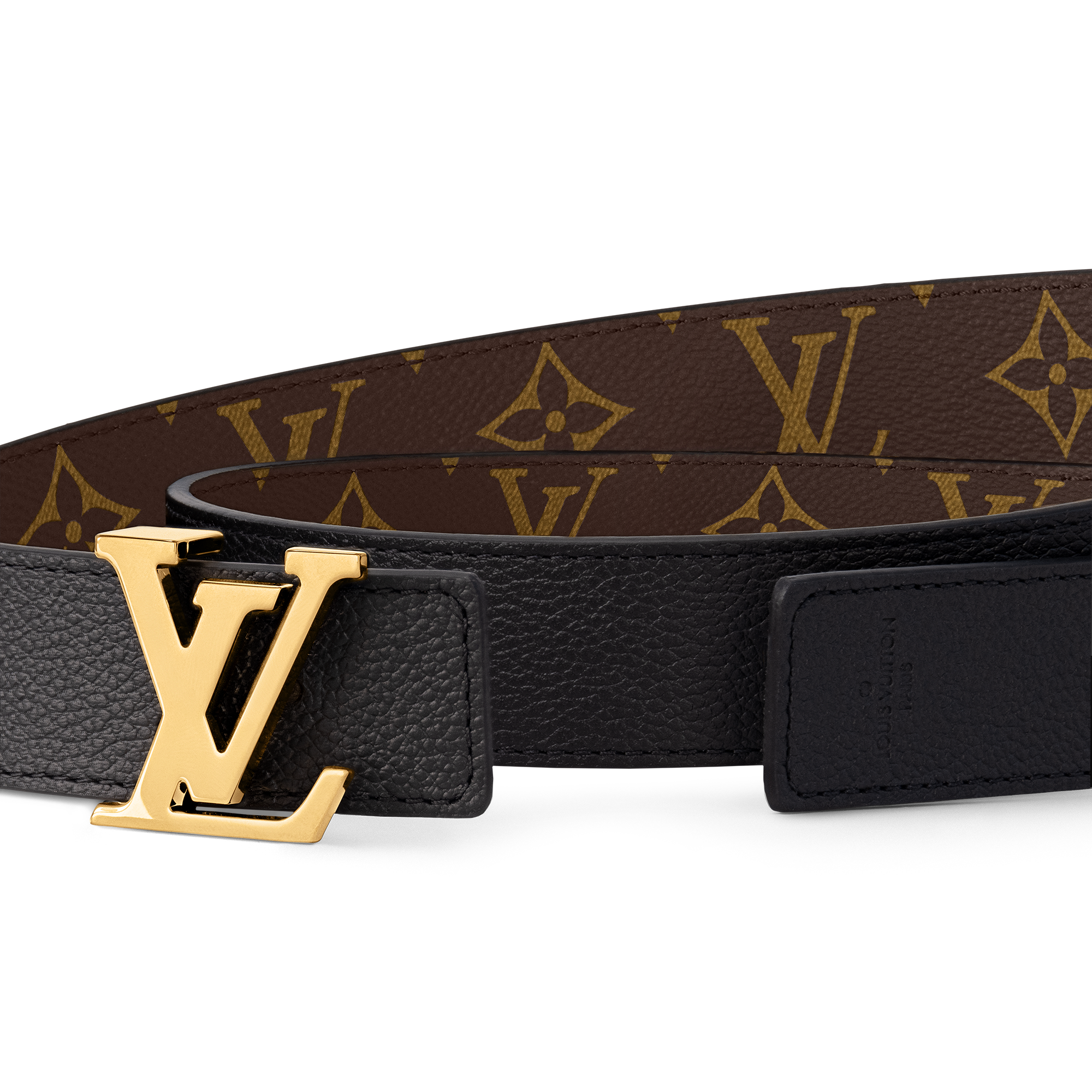 LV Initials 30MM Reversible Belt Monogram Canvas in Women