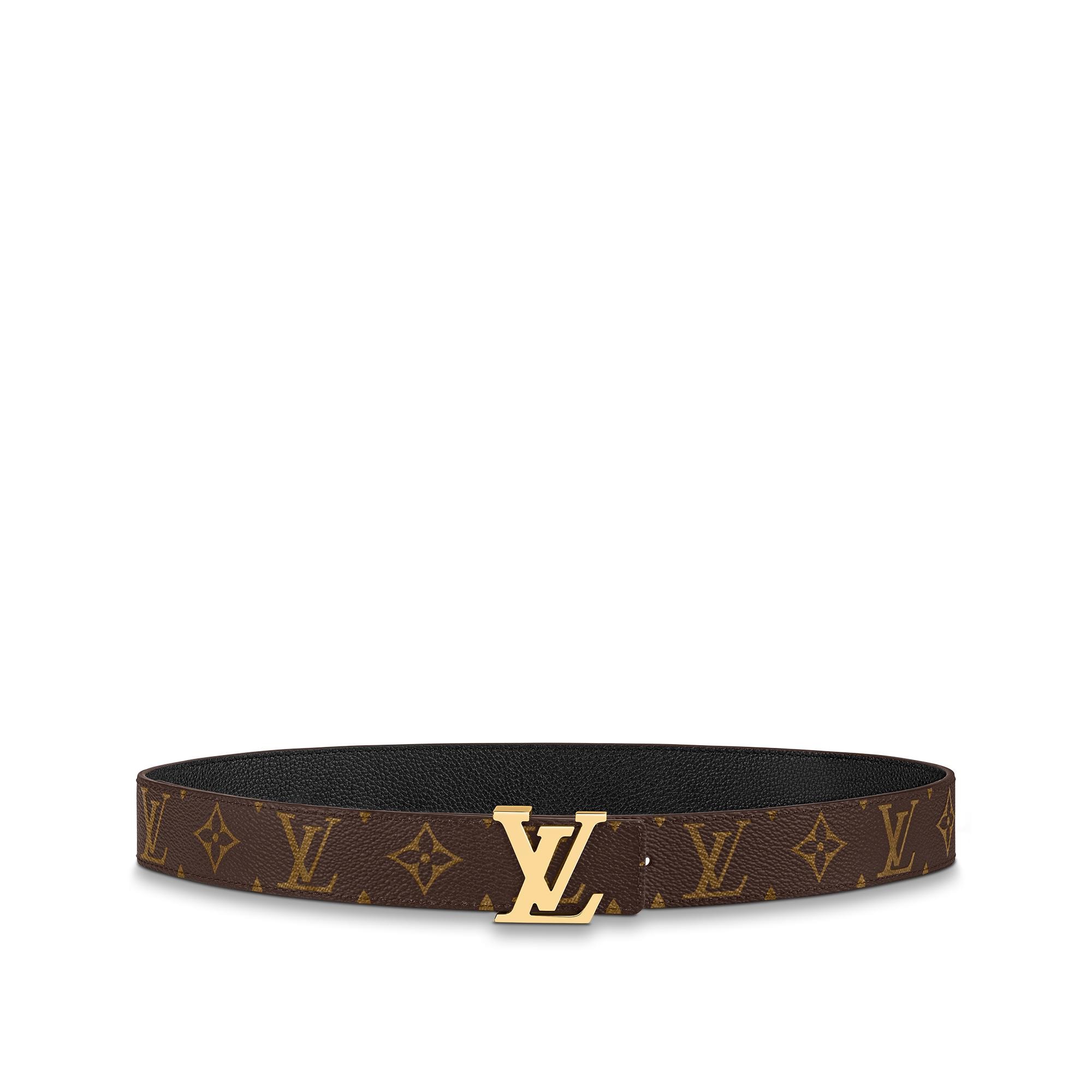 LV Initials 30MM Reversible Belt Monogram Canvas in Women