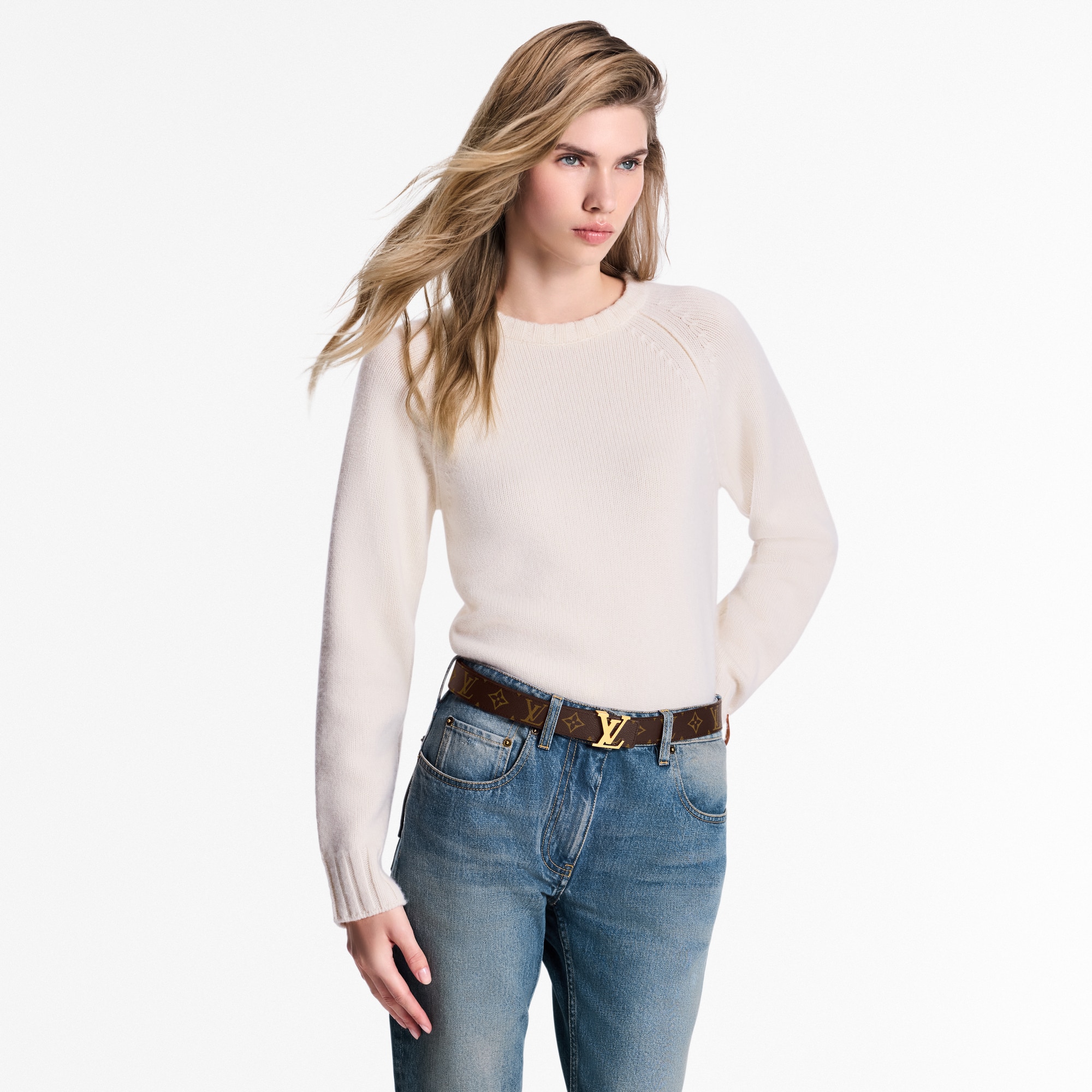 LV Initials 30MM Reversible Belt Monogram Canvas in Women