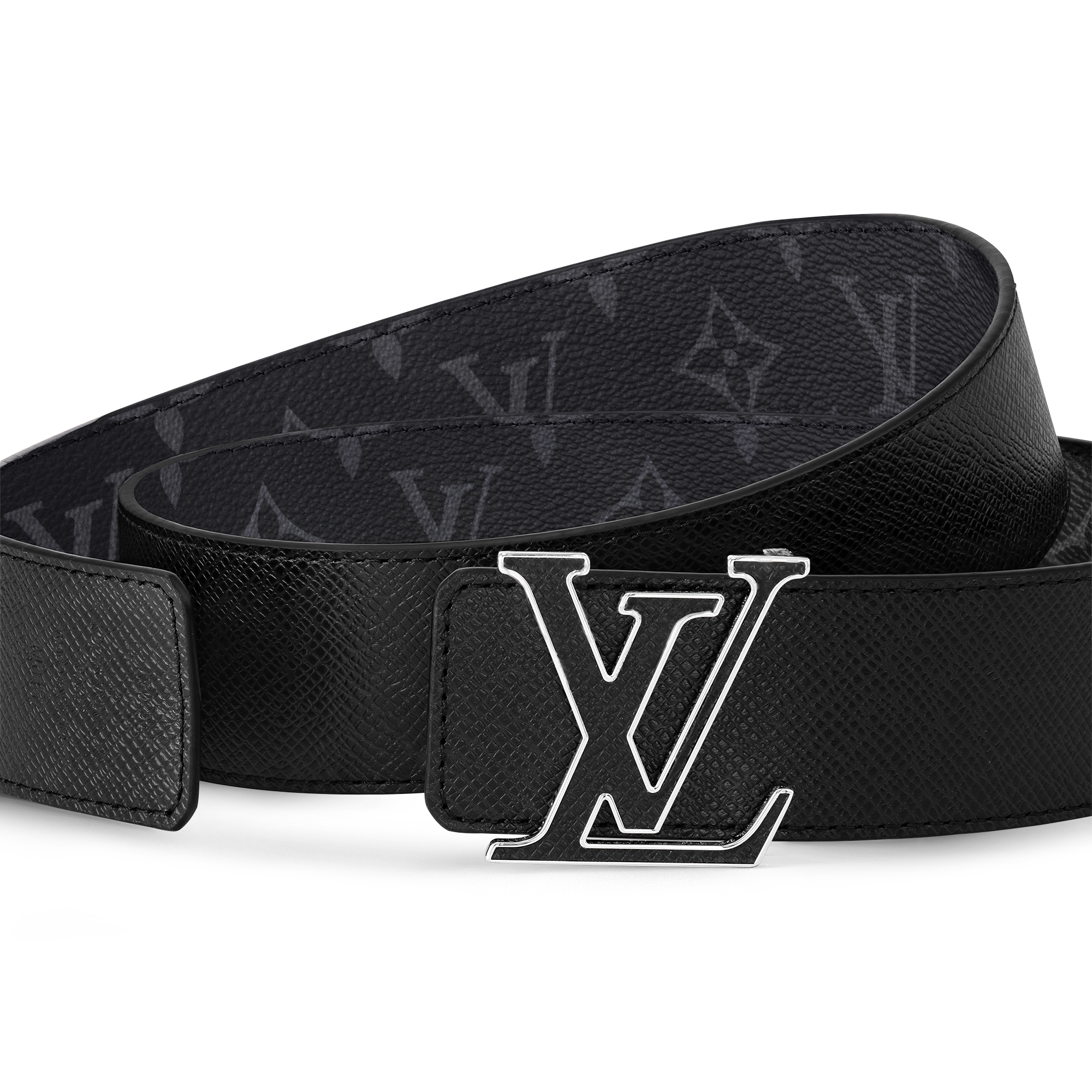 LV Initials 40mm Reversible Belt Taigarama in Men