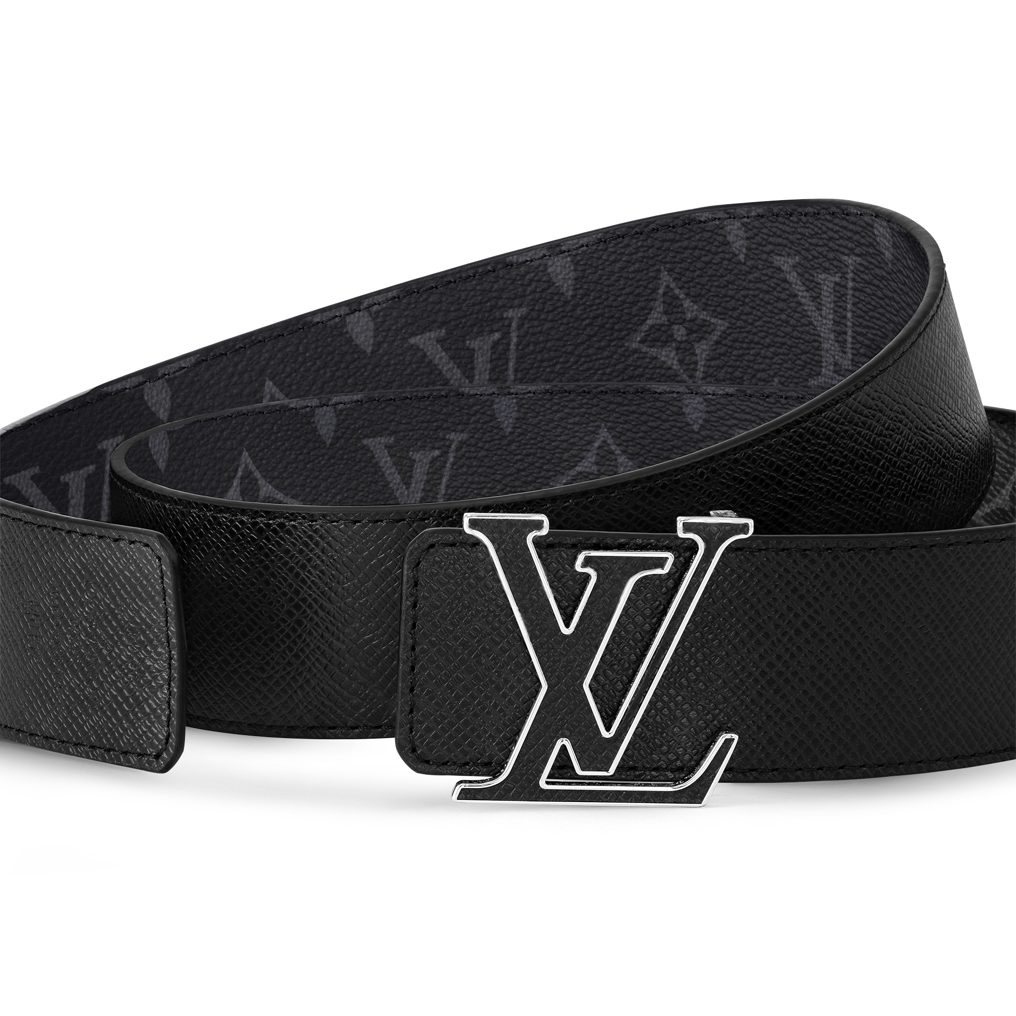 LV Initials 40mm Reversible Belt Taigarama in Men