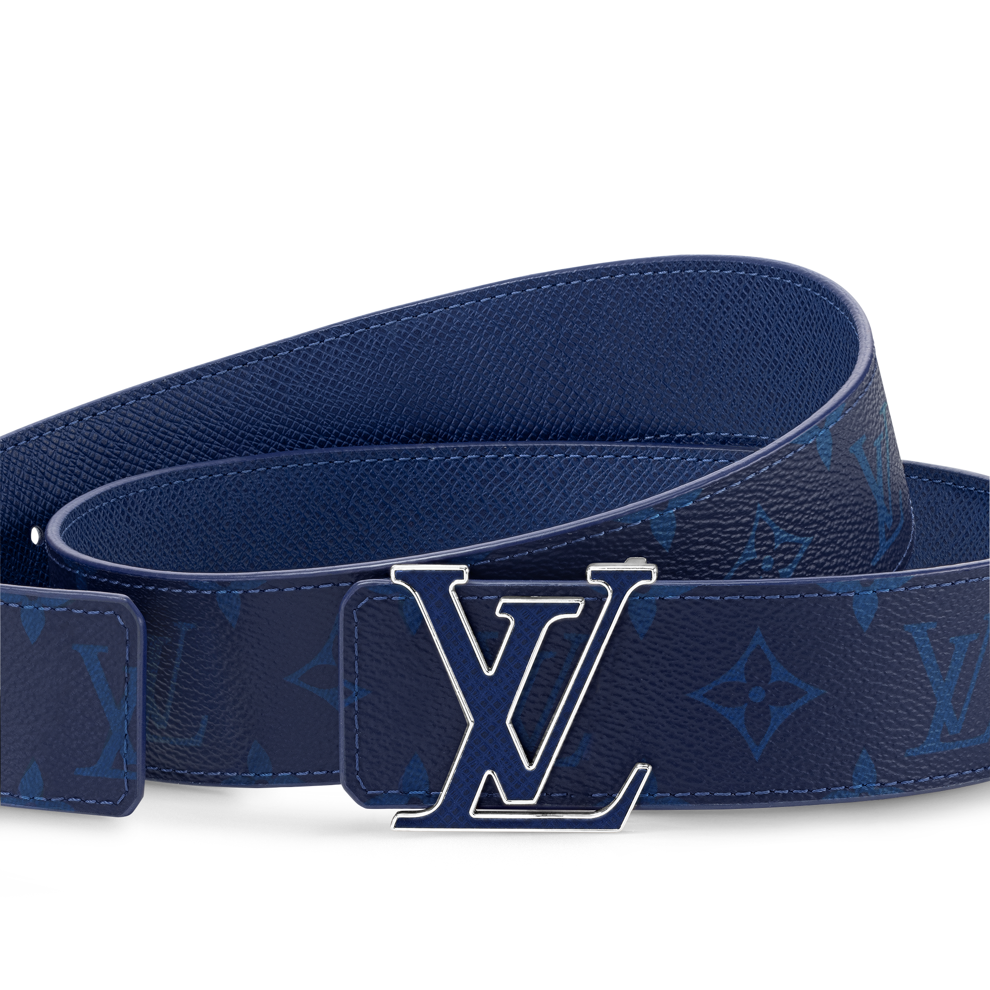 LV Initials 40mm Reversible Belt Taigarama in Men