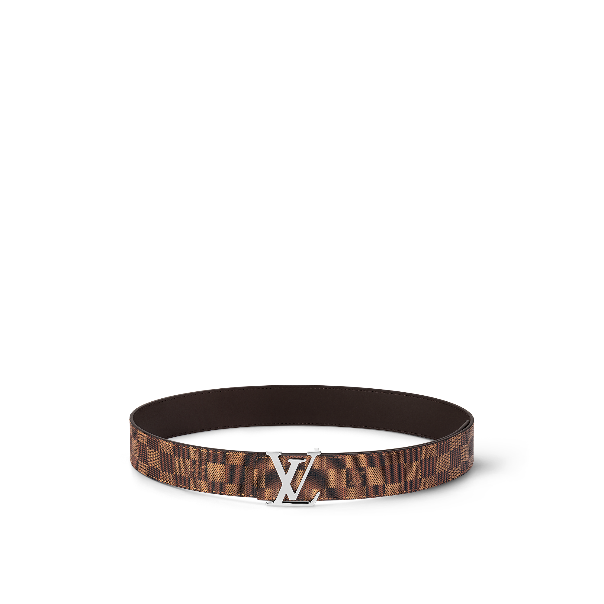 LV Initials 40mm Reversible Belt Damier Graphite Canvas in Men
