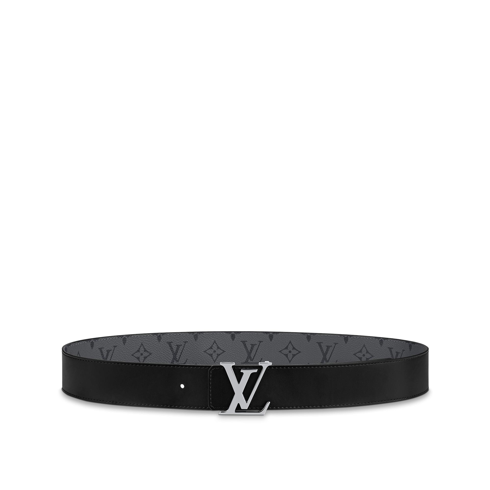 LV Initials 40MM Reversible Belt Monogram Eclipse Reverse in Men